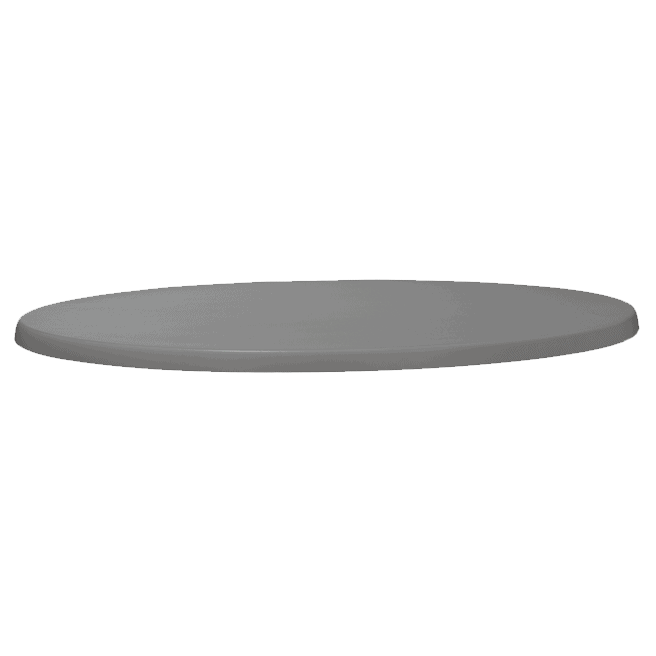 Grey 1000 Mm Diameter Circular round Table Top 