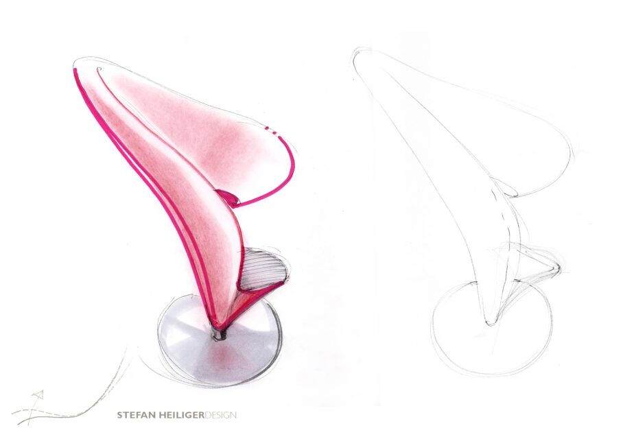 From Sketch to Final Product: The Question Mark Chair